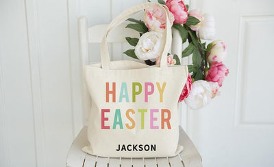 Personalized Easter Tote Bags -  - Qualtry