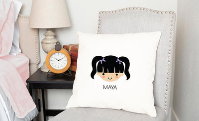Personalized Children’s Character Throw Pillow Covers -  - Qualtry