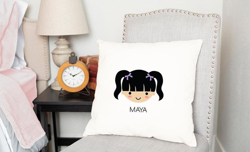 Personalized Children’s Character Throw Pillow Covers -  - Qualtry