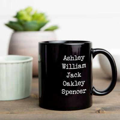 Personalized Family Name Mugs -  - Qualtry