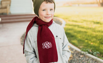 Personalized Kids' Knit Scarves -  - Qualtry