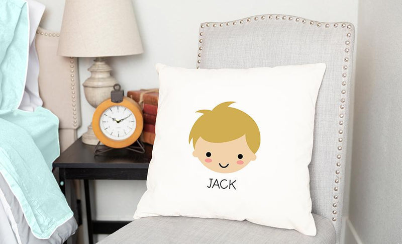 Personalized Children’s Character Throw Pillow Covers -  - Qualtry
