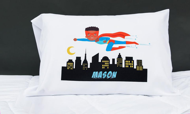 Personalized Boy Superhero Pillowcases -  - Qualtry