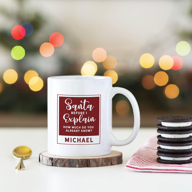 Personalized Festive Holiday Mugs -  - Completeful