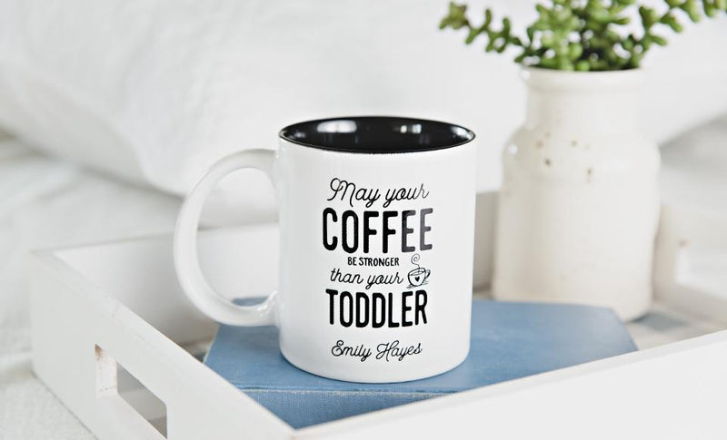 Love My Caffeine Personalized Coffee Mugs -  - Qualtry
