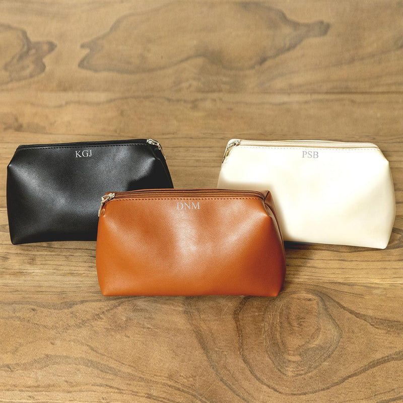 Personalized Vegan Leather Clutch -  - Qualtry