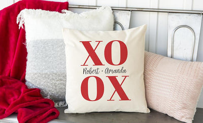 Personalized Throw Pillow Covers (Love Themed) -  - Qualtry