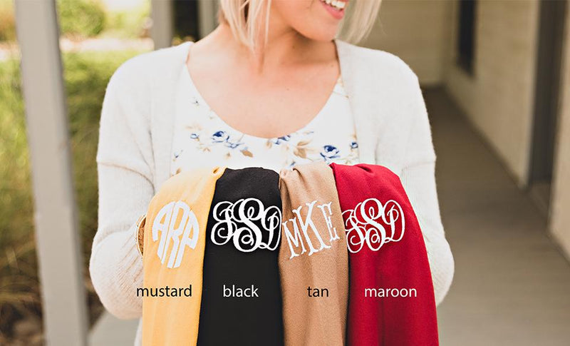 Personalized Pashmina Scarves -  - Qualtry