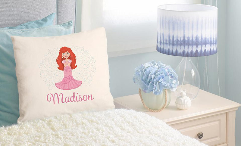 Personalized Princess Throw Pillow Covers -  - Qualtry