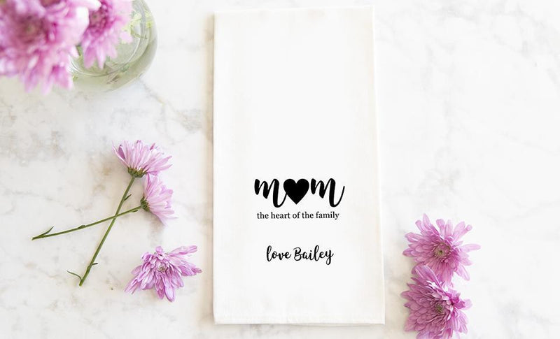 Personalized Tea Towels for Mom -  - Qualtry