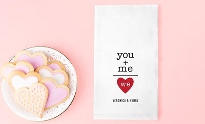 Personalized Valentine's Day Tea Towels -  - Qualtry