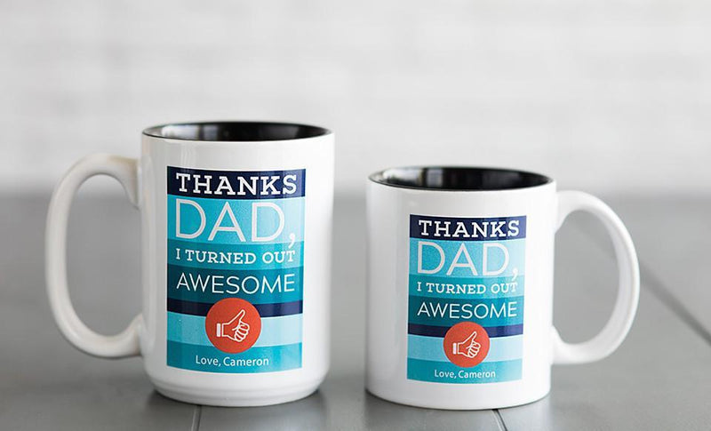 Personalized Mugs for Dad -  - Qualtry