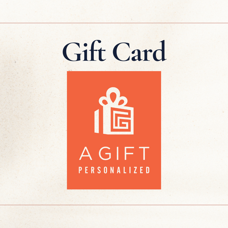 The Personalized Gift Card -