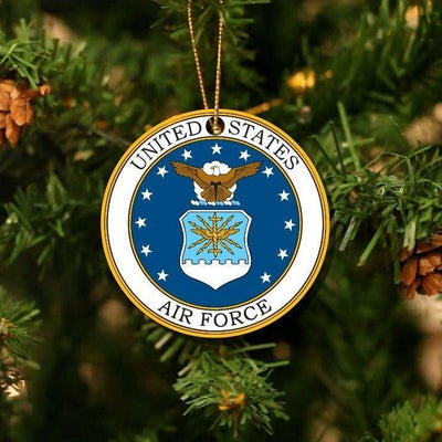 Personalizable Armed Services Christmas Ornaments -  - Qualtry