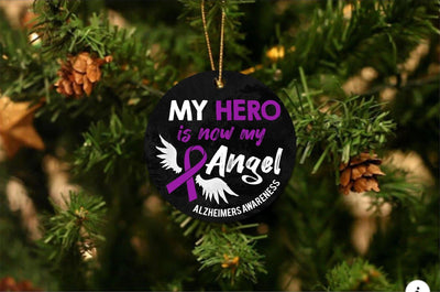 Personalizable No One Fights Alone Christmas Ornaments -  - Qualtry