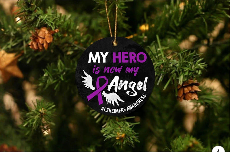 Personalizable No One Fights Alone Christmas Ornaments -  - Qualtry