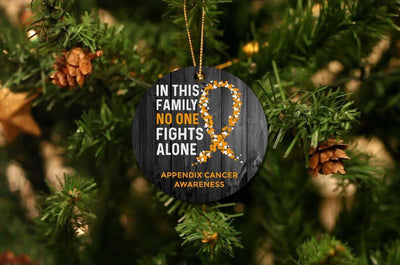 Personalizable No One Fights Alone Christmas Ornaments -  - Qualtry