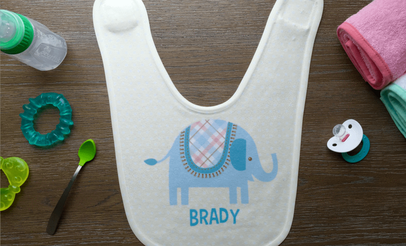 Personalized Baby Bibs - 8 Designs -  - Qualtry