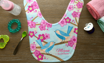 Personalized Baby Bibs - 8 Designs -  - Qualtry