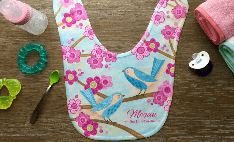 Personalized Baby Bibs - 8 Designs -  - Qualtry