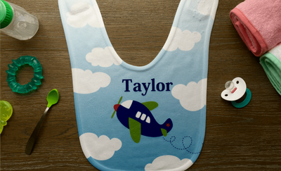 Personalized Baby Bibs - 8 Designs -  - Qualtry
