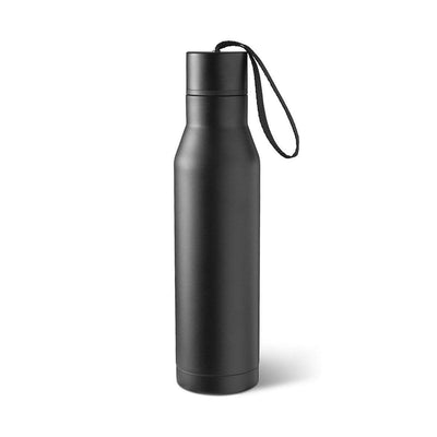 Personalized Black Insulated Stainless Steel Water bottle -  - JDS