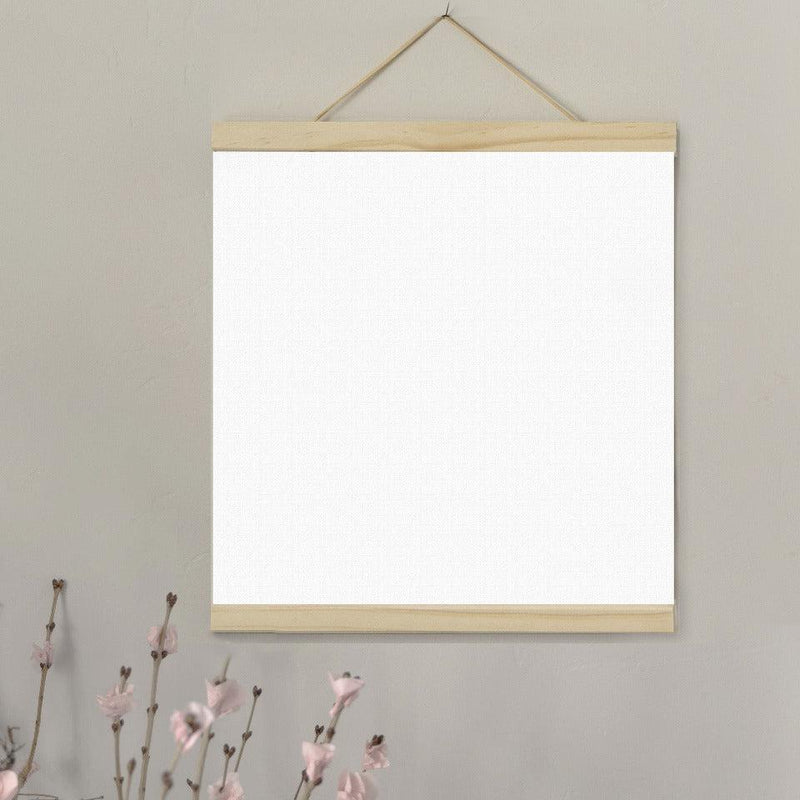 Personalized Easter Hanging Canvas Prints - Pine / 12x12 - JDS