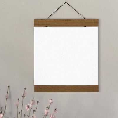 Personalized Easter Hanging Canvas Prints - Teak / 12x12 - JDS