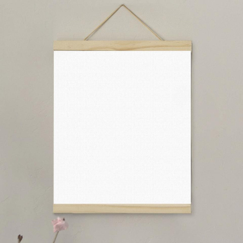 Personalized Easter Hanging Canvas Prints - Pine / 12x18 - JDS