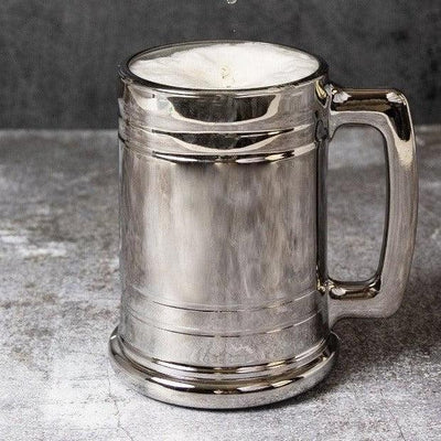 Personalized Best Man Metallic Beer Mug -  - JDS