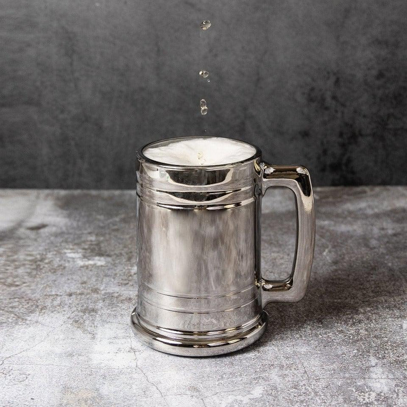 Personalized Best Man Metallic Beer Mug -  - JDS