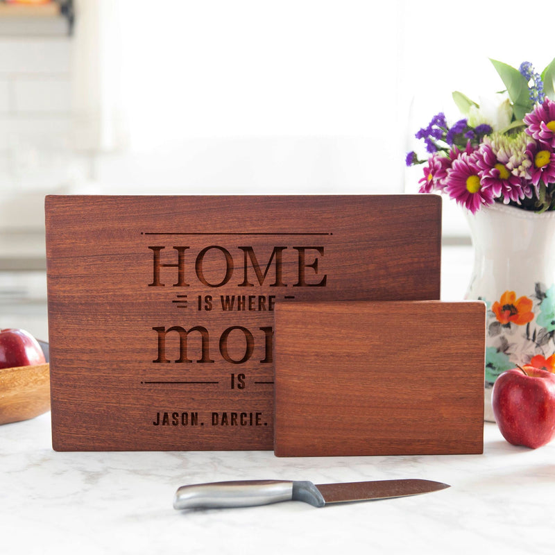 Personalized Mahogany Cutting Boards for Mom -  - Qualtry