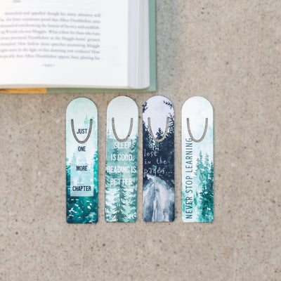 Personalized Watercolor Bookmarks -  - Qualtry