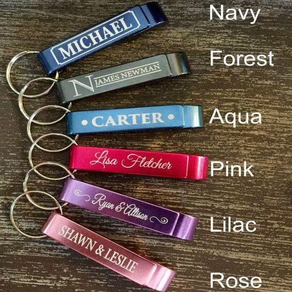 Personalized Aluminum Bottle Openers -  - Qualtry