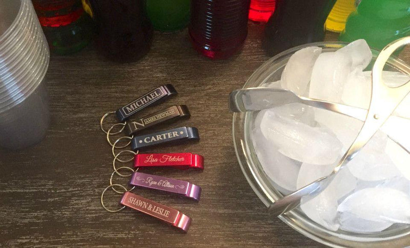 Personalized Aluminum Bottle Openers -  - Qualtry