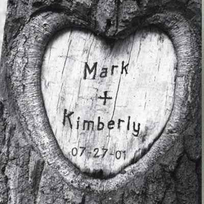 Personalized Wedding & Anniversary Everlasting Love Tree Canvas -  - JDS