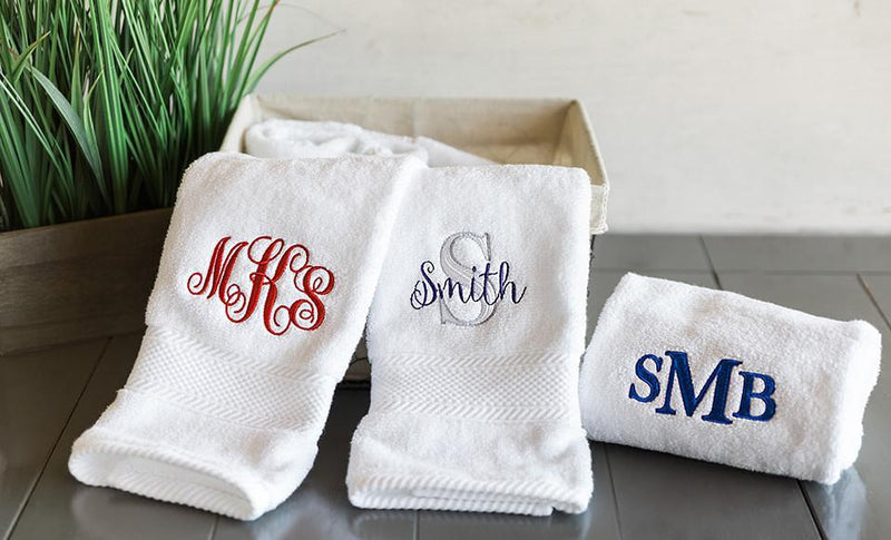Personalized Luxury Bath Towels -  - Qualtry