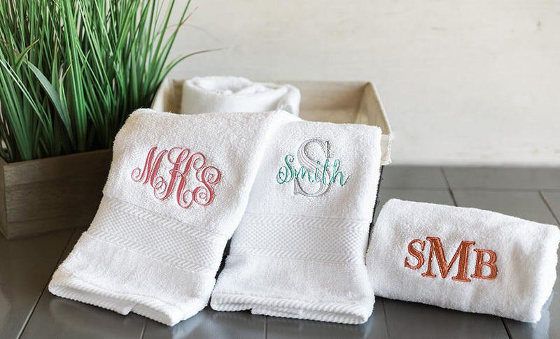 Personalized Luxury Bath Towels -  - Qualtry