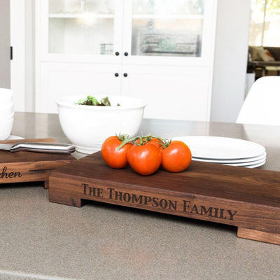 Personalized Walnut Butcher Block Chopping Boards -  - Qualtry