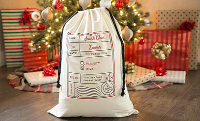 Personalized Jumbo Christmas Gift Bags -