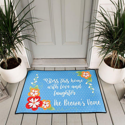 Personalized Colorful Doormats -  - Qualtry