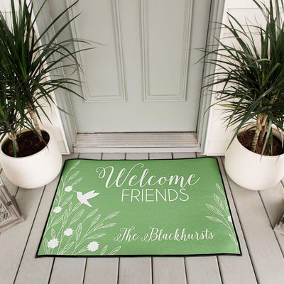 Personalized Colorful Doormats -  - Qualtry