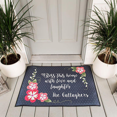 Personalized Colorful Doormats -  - Qualtry