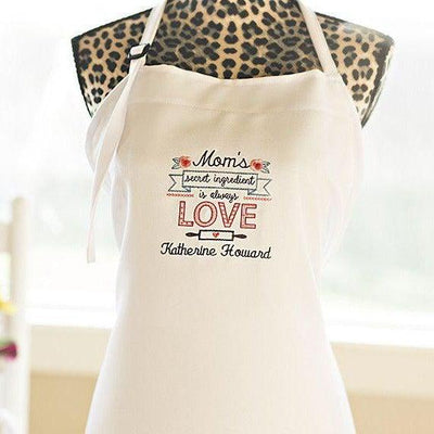 Personalized Embroidered Aprons -  - Qualtry