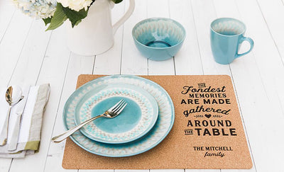 Personalized Cork Placemats -  - Qualtry
