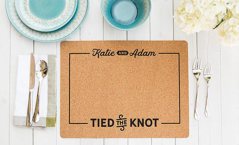 Personalized Cork Placemats -  - Qualtry