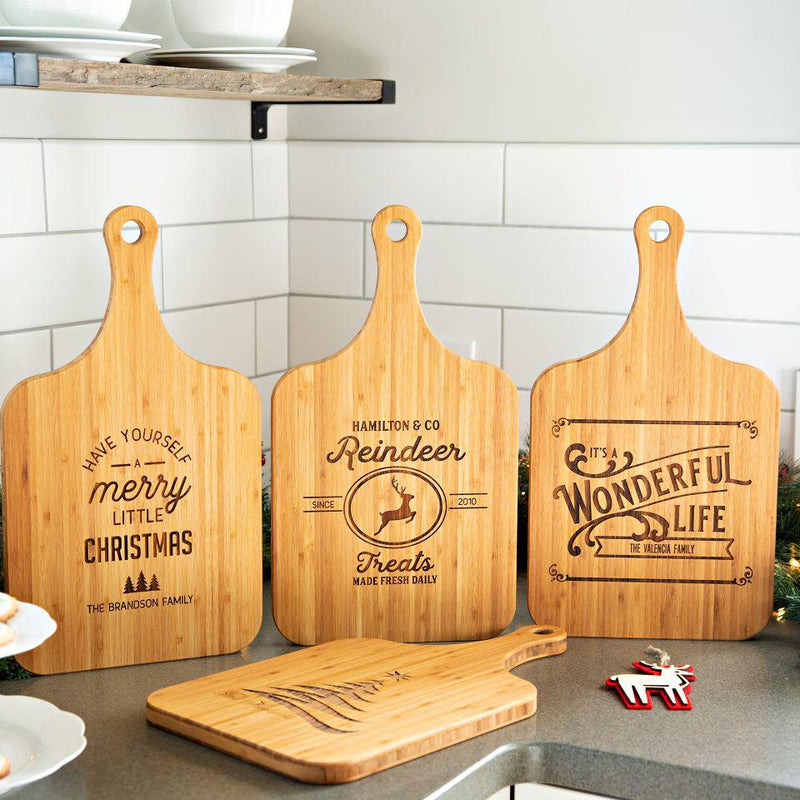 Personalized Christmas Serving Boards - Extra Large -  - Qualtry