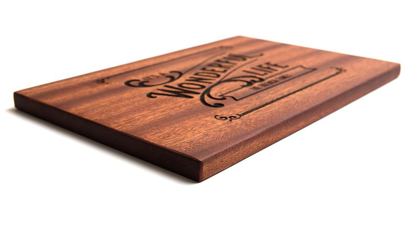 Personalized 10x15 Christmas Mahogany Cutting Boards -  - Qualtry