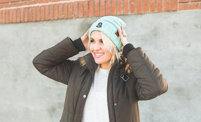 Women's Personalized Beanie Hats -  - Qualtry