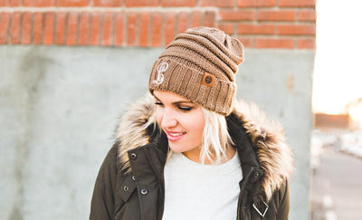 Women's Personalized Beanie Hats -  - Qualtry